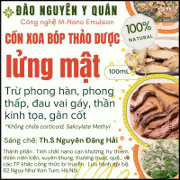 Cồn xoa bóp Lửng Mật giảm đau cổ vai gáy, lưng, cơ xương khớp