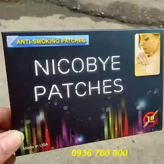 Miếng dán cai nghiện thuốc lá Nicobye